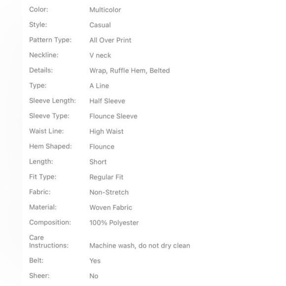 Allover Print Butterfly Sleeve Ruffle Hem Dress - Picture 2 of 7